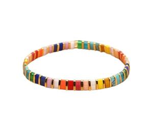 MESKEL Bohemian Bracelet For Women Glass Beaded Bracelets Summer Beach Jewelry