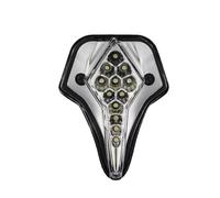 MESKEL Feux Avant Moto pour YZF R6 2008-2016 Moto Avant Marqueur Central LED Lumière Pilote Phare Antibrouillard(Clear LED Light)