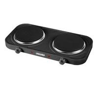 Mesko Cuisinière électrique 2 feux 2000W Noir