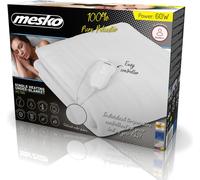 Mesko Electirc Chauffe-lit MS 7419 Nombre de niveaux de chauffage 4, nombre de personnes 1, lavable, télécommande, polyester, 60 W, blanc