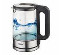 Mesko Home Ms 1301b Bouilloire 1,7 L 2200 W Noir, Acier Inoxydable, T