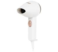 Mesko Sèche-cheveux de voyage compact MS2275 1400W, 2 niveaux, moteur à faible bruit, blanc