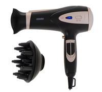 Mesko MS 2287 Sèche-cheveux, fonction ionisation, diffuseur, puissance 2200 W, noir