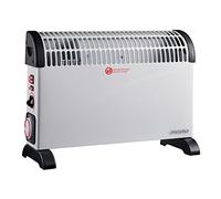 Mesko MS 7741w Chauffage à convecteur électrique Thermostat Contrôle de la température 3 niveaux de puissance : 750 W, 1250 W, 2000 W Protection contre la surchauffe