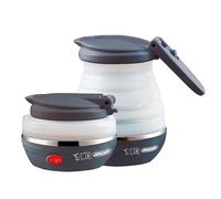 Mesko MS1375 Bouilloire électrique pliable, 0,6 litre, silicone, sans BPA Blanc