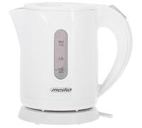 Mesko MS1376 Bouilloire Electrique 0.8L sans Fil Sans BPA Sans Fil Arrêt Automatique Base 360 Degrés Filtre Anti-Calcaire Blanc 850W