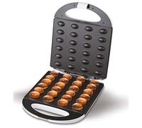 Mesko MS3081 Gaufrier 24 Moitiés Gateau Forme de Noix, XL, 1600 W, Revêtement Anti-Adhésif, Zouza, Moule à Noix, Machine à Pâtisserie, Moule à Gaufres pour Oreschki, Blanc