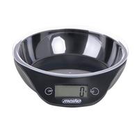Mesko Home MS 3164 escabeaux de cuisine Noir Comptoir Rond Balance de ménage électronique