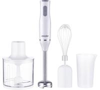 Mesko MS4629 Mixeur plongeant multifonctions, hachoir 0,5L de service, 2 vitesses Blanc