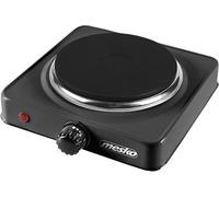 ms6508 Réchaud électrique, 1000 W, Aluminium, Noir