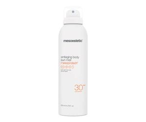 Mesoestetic Mesoprotech Antiaging Body Sun Mist Spf30 200 ml, article polyvalent pour usage quotidien
