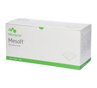 Mesoft Compresses Stériles 40g/m² Taille 7,5x7,5cm Pièces 75x2