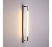 MESOVFCA Applique Murale LED allongée, 9 W, Style Industriel Moderne, Abat-Jour en Acrylique Blanc, idéale pour Chambre, Salle de Bain, Salon ou Couloir. Température de Couleur : 3000 K.