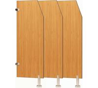 MESOVFCA Cloison de séparation pour urinoir, Extension de cloison pour urinoir, Protection supplémentaire et intimité pour Hommes, cloison de séparation pour Toilettes d'hôtel, Noir - 2 pièces