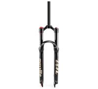 MESOVFCA Fourche à Suspension pneumatique VTT 26/27,5/29 Pouces, Tube de Direction Droit 1-1/8", réglage du Rebond, Amortisseur de vélo, débattement 140 mm