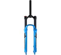 MESOVFCA Fourche à Suspension pour VTT 26, 27,5 et 29 Pouces, Fourche pneumatique Droite/Conique 1-1/8", débattement de 120 mm, Freins à Disque QR 9 x 100 mm.
