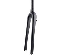 MESOVFCA Fourche de vélo Gravel Rigide en Fibre de Carbone 700C, Tube Droit/coupé 1-1/8, Frein à Disque, Fourche de vélo de Route légère, Fourche Rigide QR 9 mm