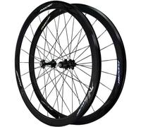 MESOVFCA Jante de vélo de Route 700C 28 Pouces, Double paroi, 7, 8, 9, 10, 11, 12 Vitesses, pour Freins C/V/Freins sur Jante, QR, 40 mm