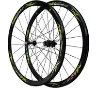 MESOVFCA Jante de vélo de Route 700C 28 Pouces, Double paroi, 7, 8, 9, 10, 11, 12 Vitesses, pour Freins C/V/Freins sur Jante, QR, 40 mm