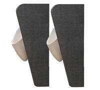 MESOVFCA Lot de 2 cloisons de séparation pour urinoir, séparateur de Toilettes Gris, kit de séparation pour Toilettes, Extension d'urinoir pour Lieu Public, Restaurant, hôtel, cinéma