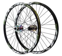 MESOVFCA Paire de Roues de VTT, 26/27,5/29 Pouces, Jantes en Alliage d'aluminium à Double paroi, compatibles avec Freins à Disque, 7/8/9/10/11 Vitesses