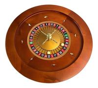 MESOVFCA Roulette de Luxe multifonctionnelle en Bois de qualité Casino, Rotation très Fluide, idéale pour Les soirées Jeux à la Maison ou pour Un Usage Professionnel.