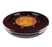 MESOVFCA Roulette Russe en Bois - Jeu de Roulette Russe - Table de Jeu de Casino - Jeu de Roulette Indispensable pour Une soirée Jeux à la Maison ou pour Un Usage Professionnel (D)