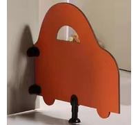MESOVFCA Séparateur d'urinoir de Dessin animé pour Enfants, cloison de Toilette pour urinoir de Maternelle, cloison de Protection pour urinoir (Couleur : Orange, Taille : 60 x 60 cm x 2 pièces)