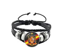 MESPEE Guardia Civil El Honor Es Mi Divisa Bracelet en cuir multicouche espagnol, 20, Nylon