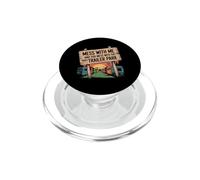 Mess with Me Face The Whole Trailer Park - PopSockets PopGrip pour MagSafe