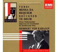 Messa Da Requiem / Te Deum : Live Recordings 1958 & 1960