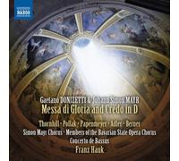 Gaetano Donizetti & Johann Simon Mayr – Messa Di Gloria et Credo en Ré Majeur – CD – NAXOS