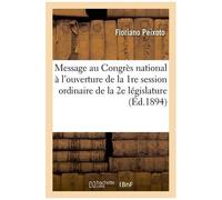 Message Adressé Au Congrès National