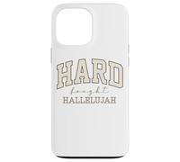 Message Audacieux et inspirant pour Hallelujah Coque pour iPhone 13 Pro Max