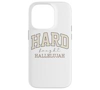 Message Audacieux et inspirant pour Hallelujah Coque pour iPhone 14 Pro