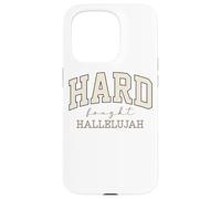 Message Audacieux et inspirant pour Hallelujah Coque pour iPhone 15 Pro