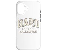 Message Audacieux et inspirant pour Hallelujah Coque pour iPhone 16