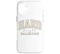 Message Audacieux et inspirant pour Hallelujah Coque pour iPhone 16 Plus