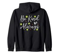 Message « Be Kind Always Encouraging » Sweat à Capuche