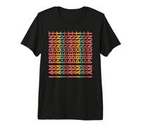 Message caché de l'annonce de Grossesse T-Shirt Haut de Gamme