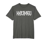 Message caché humoristique « I Love You » T-Shirt