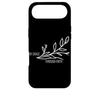 Message chrétien inspirant par Grace Through Hope Coque pour iPhone Air