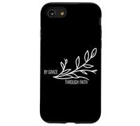 Message chrétien inspirant par Grace Through Hope Coque pour iPhone SE (2020) / 7/8
