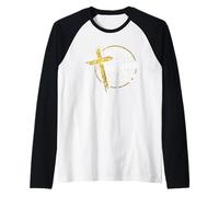 Message croisé « Not Perfect Just Forgiven » Manche Raglan