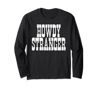 Message d'accueil du Film Howdy Stranger Old Western Manche Longue