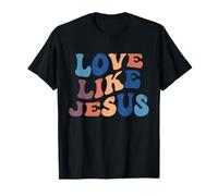 Message d'adoration de la Foi chrétienne Aimez comme Jésus T-Shirt