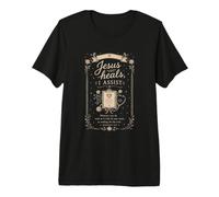 Message de bienveillance Vintage pour infirmière chrétienne T-Shirt Haut de Gamme