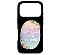 Message de la Femme chrétienne : « La Joie du Seigneur est Votre Force » Coque pour iPhone 17 Pro