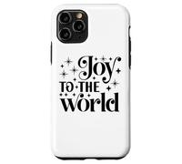 Message de Noël Joy to The World Coque pour iPhone 11 Pro