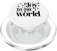Message de Noël Joy to The World PopSockets PopGrip pour MagSafe